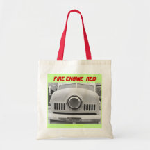 Pompe à incendie - rouge sacs fourre-tout