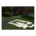 Pompei - Marble Fountain in the Garden of a Villa Cards