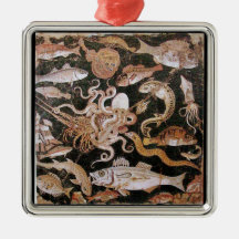 POMPEII COLLECTION / OCEAN - SEA LIFE SCENE CHRISTMAS TREE ORNAMENTS