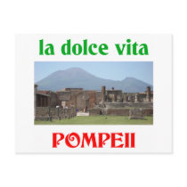 Pompeii Italy Post Card