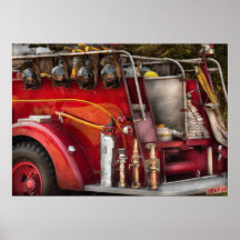 Pompier - préparez pour un feu posters