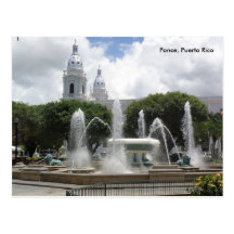 ponceplaza (3), maquereau, Porto Rico Carte Postale