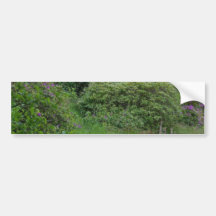 Ponds Bushes Bumper Sticker