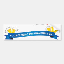 Pong Tournaments Bumper Sticker