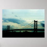Pont de Ben Franklin Posters