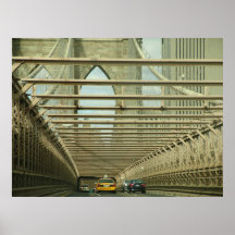 "PONT DE BROOKLYN DE CROISEMENT " AFFICHE