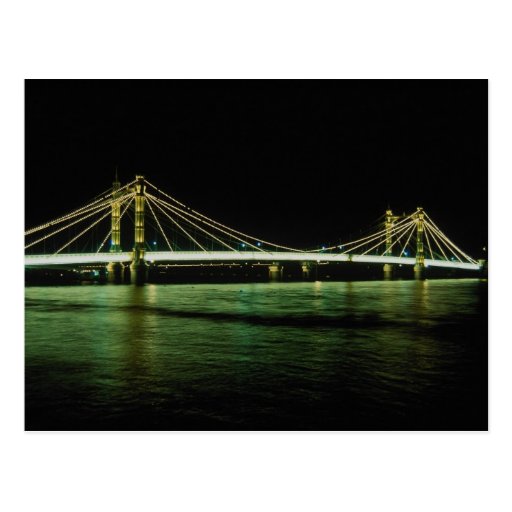Pont de Chelsea, Londres, Angleterre Carte Postale