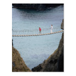 Pont de corde de Carrick-A-Rede, Ballintoy, Cie. A Carte Postale