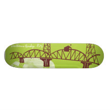 Pont de Hawthorne, planche à roulettes de PDX