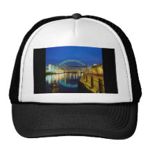 Pont de Tyne, Newcastle-upon-Tyne, Angleterre Casquettes