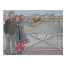 Pont des Arts: Paris Postcard