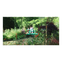 Pont du jardin de Monet Photocarte
