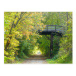 Pont en St de George en carte postale d'automne