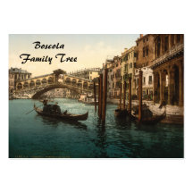 Pont I, Venise, Italie de Rialto Cartes De Visite Personnelles