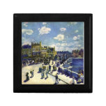 Pont-Neuf by Pierre Renoir Trinket Boxes