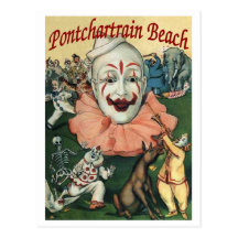 Pontchartrain Beach Poster Post Cards