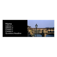 Ponte Vecchio | Cartes De Visite Professionnelles
