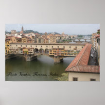 Ponte Vecchio, Firenze, Italie Posters