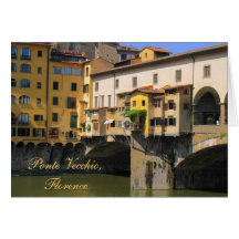 Ponte Vecchio, Florence Greeting Card