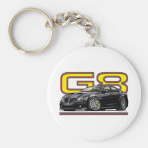 Pontiac_G8_black Keychain