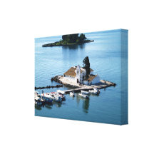 Pontikonisi Corfu Canvas Print