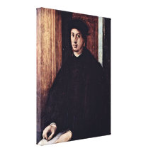 Pontormo - Alessandro de Medici-portrait Stretched Canvas Prints
