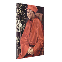 Pontormo - Cosimo de Medici the Elder Stretched Canvas Print