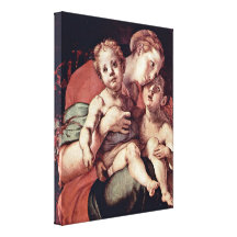Pontormo - Madonna with John the Baptist Gallery Wrap Canvas