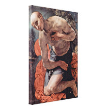 Pontormo - Penitent St Jerome Canvas Prints
