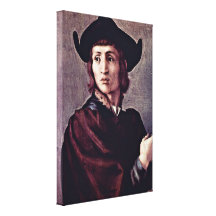 Pontormo - Portrait of a goldsmith Gallery Wrap Canvas