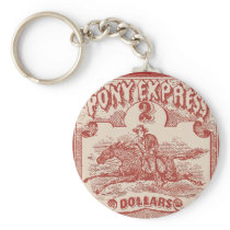 Pony Express Vintage Stamp