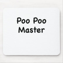 Poo Poo Master Mousepad