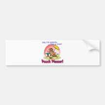 Pooch Pleaser Bumper Sticker