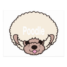 Poodle 葉書き
