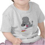 Poodle Bath t-shirts