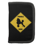 Poodle Crossing (XING) Sign Folio Planners