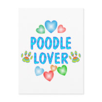 POODLE LOVER POSTCARDS