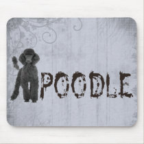 Poodle mousepads
