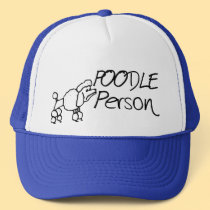 Poodle Person hats