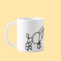 Poodle Person mugs