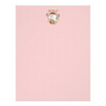 Poodle Princess n Pink Roses Custom Letterhead