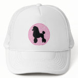 Poodle Skirt Cap Mesh Hats
