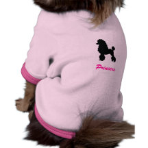 Poodle Skirt Dog Shirt