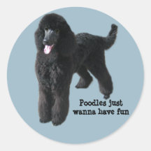 Poodle Sticker