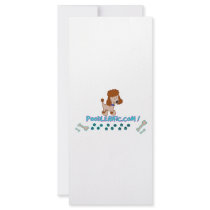 Poodlerific Doggy Goodness !! Custom Rack Cards