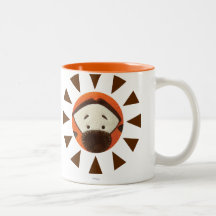 Pook-a-Looz Tigger Peeking Mug