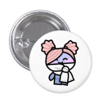 Pookah avec le bouton d'écharpe badges