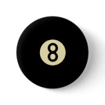 Pool 8 Ball Button
