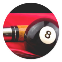 Pool Ball and cue Stickers