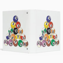 Pool Balls Binder